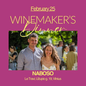 Naboso - Winemaker's Dinner - Le Travi 25th February 2025