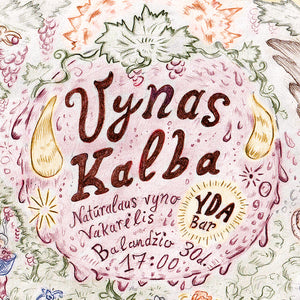 Vynas Kalba Vol.3 Ticket